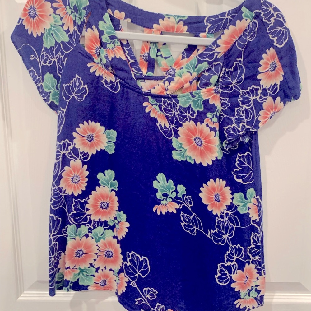 Floral blouse